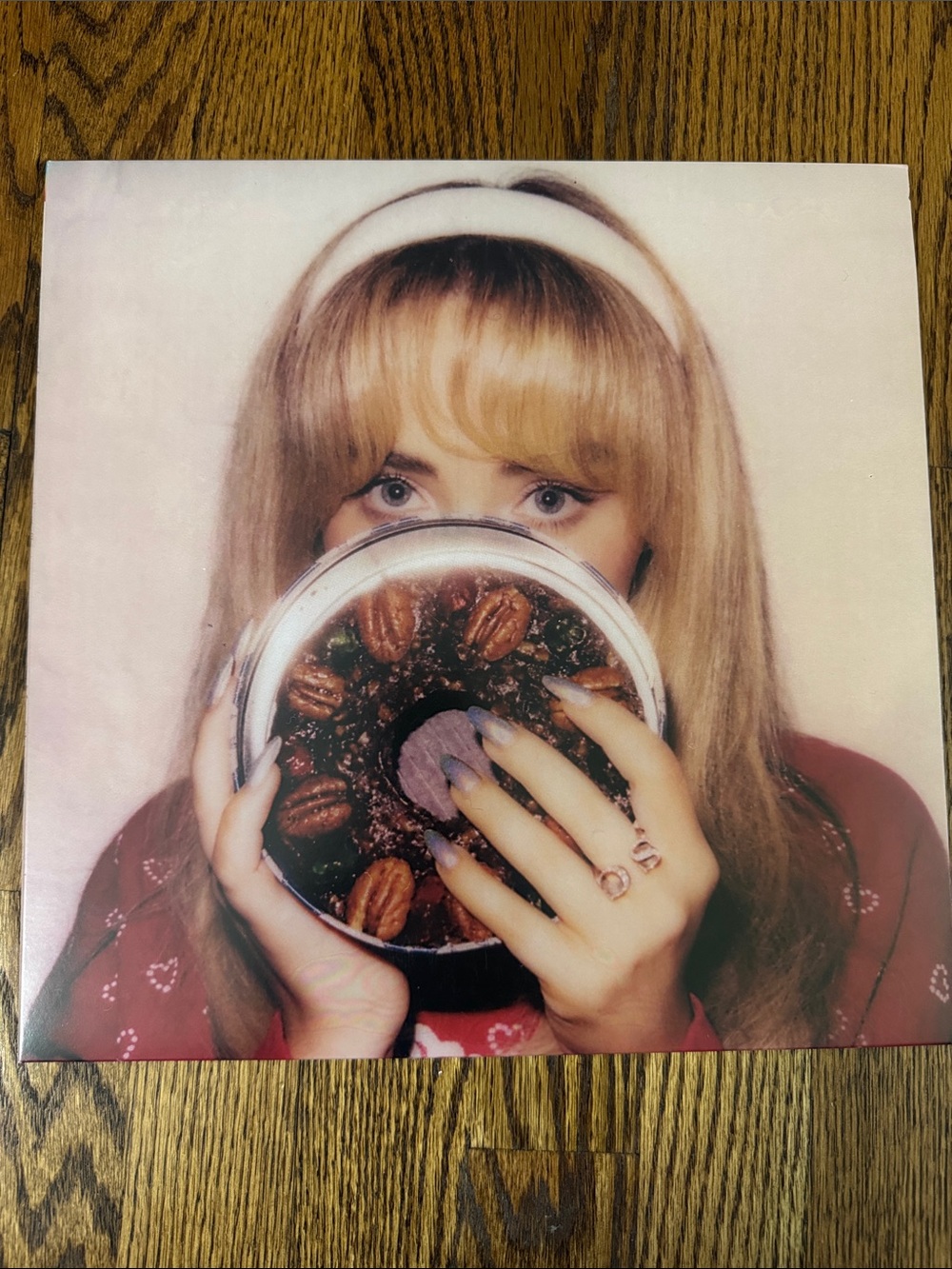 Sabrina Carpenters Fruitcake Recipe Maroon Vinyl EP LP